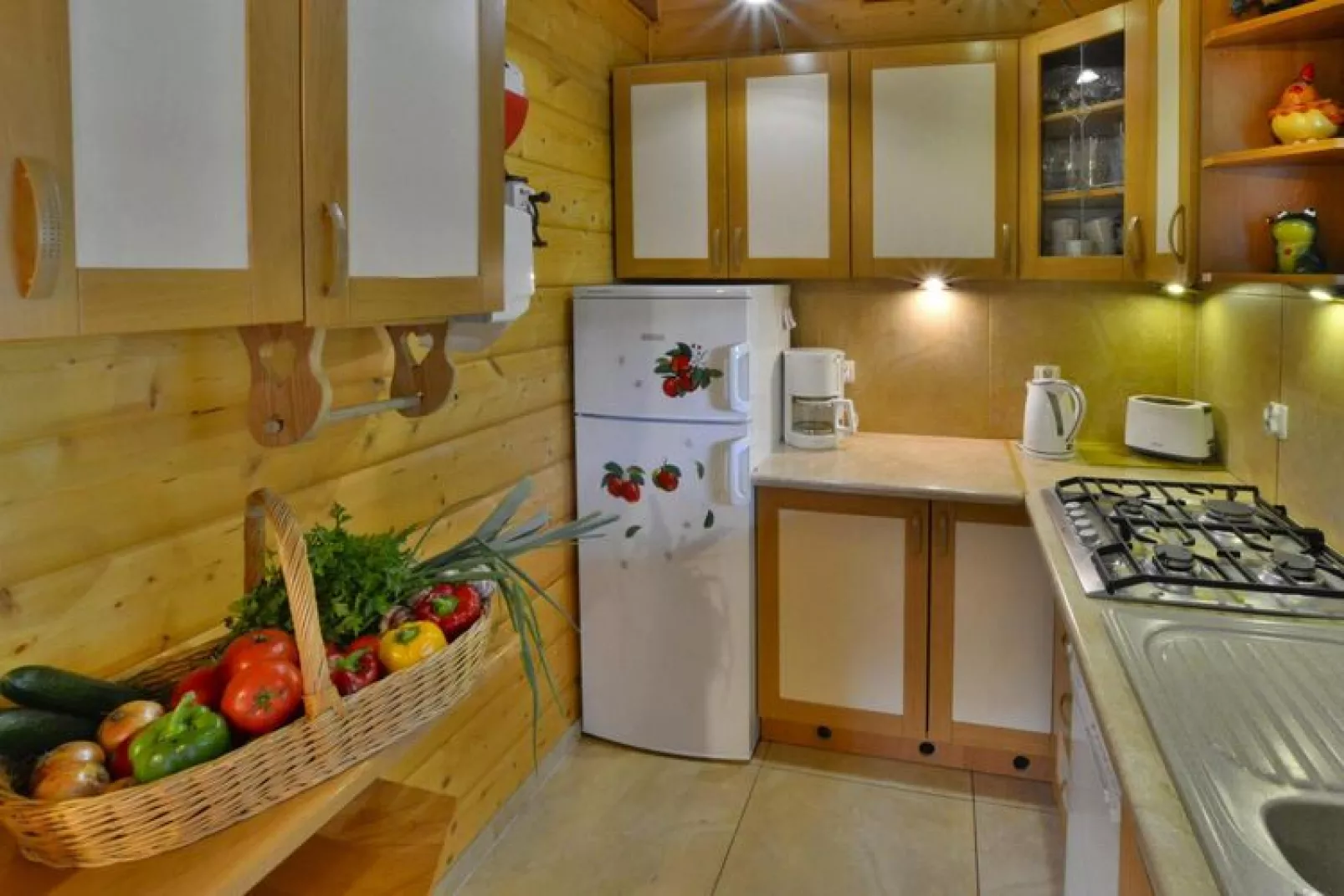 Dom wakacyjny nad jeziorem Oswino-Kitchen