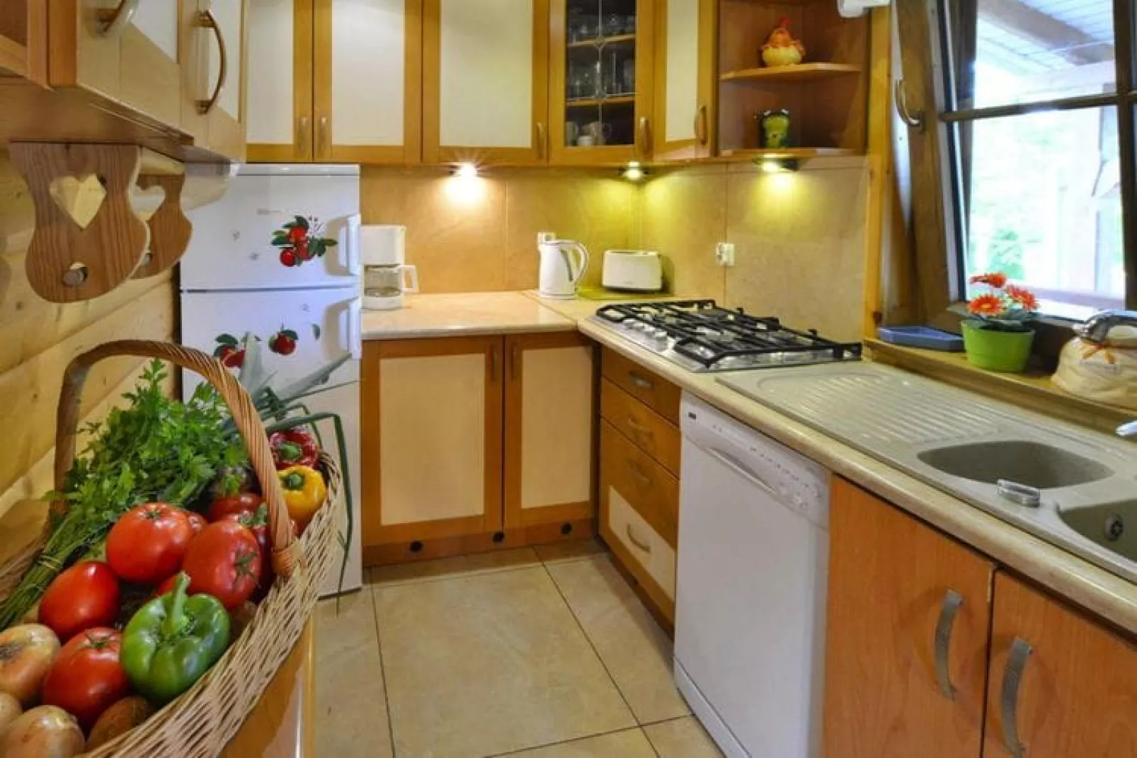 Dom wakacyjny nad jeziorem Oswino-Kitchen