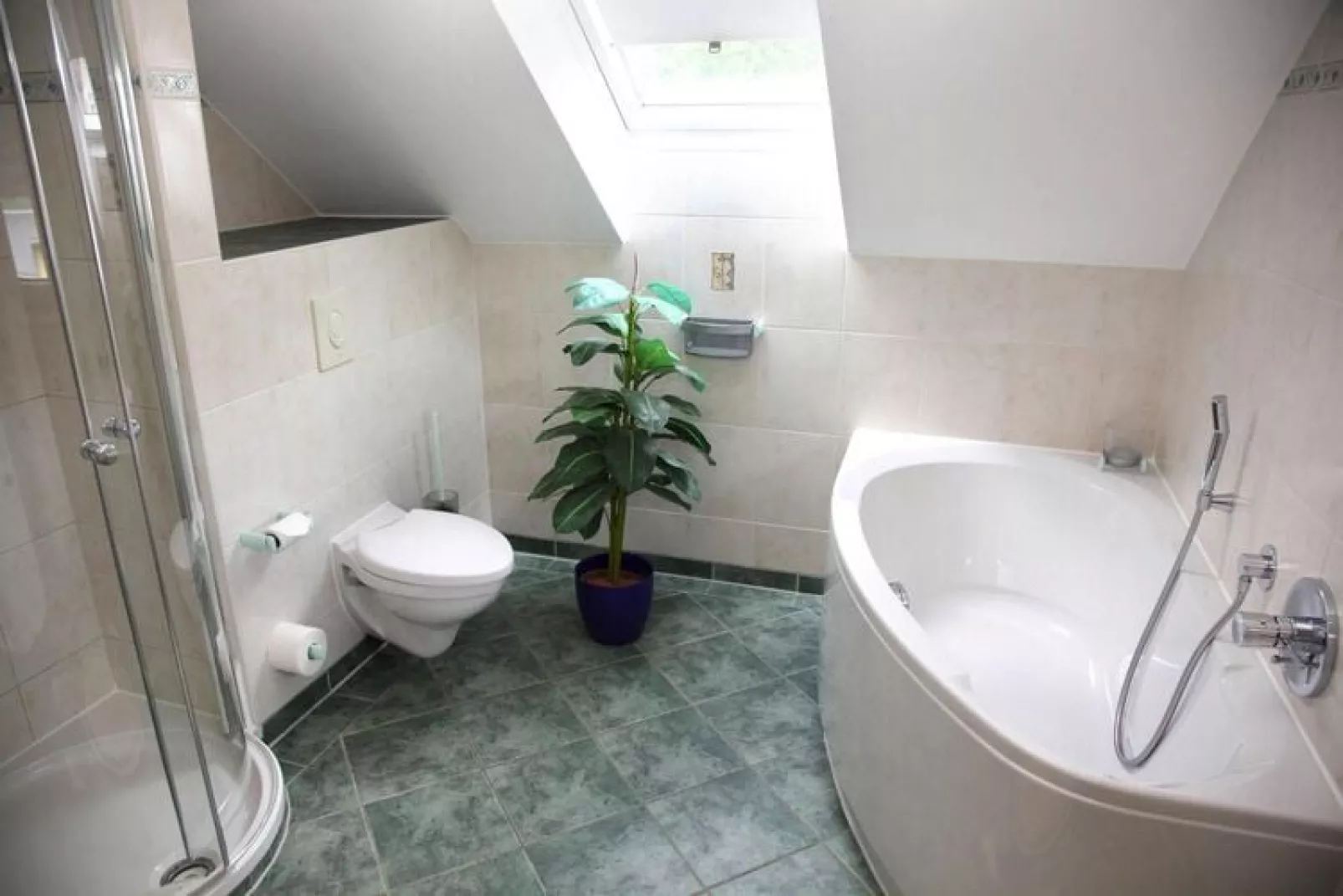 Ferienhaus Möwe 145 qm-Bathroom