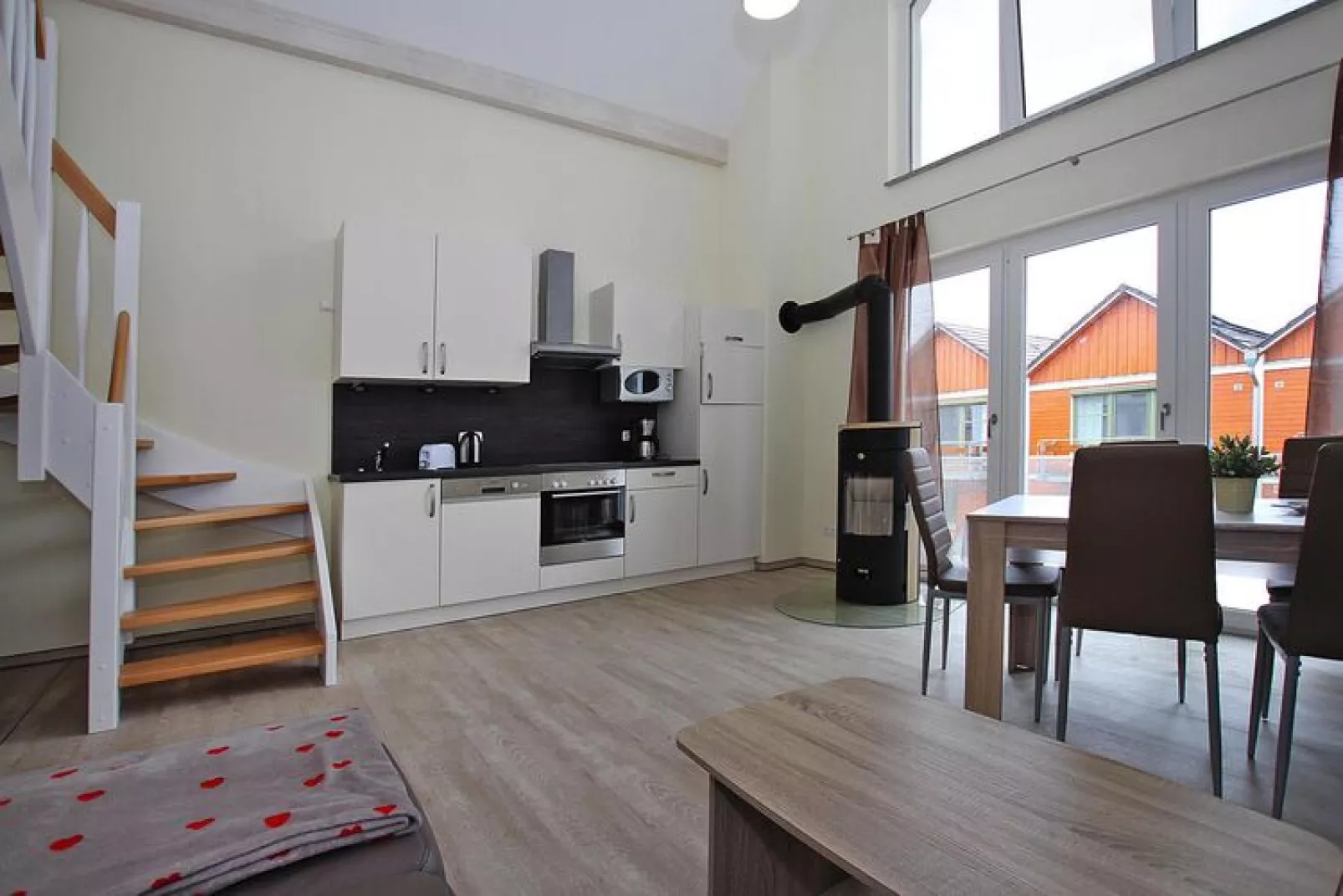 Reihenhaus Hafenflair / Haus 2 / Wohnungen 7 und 9-Living room