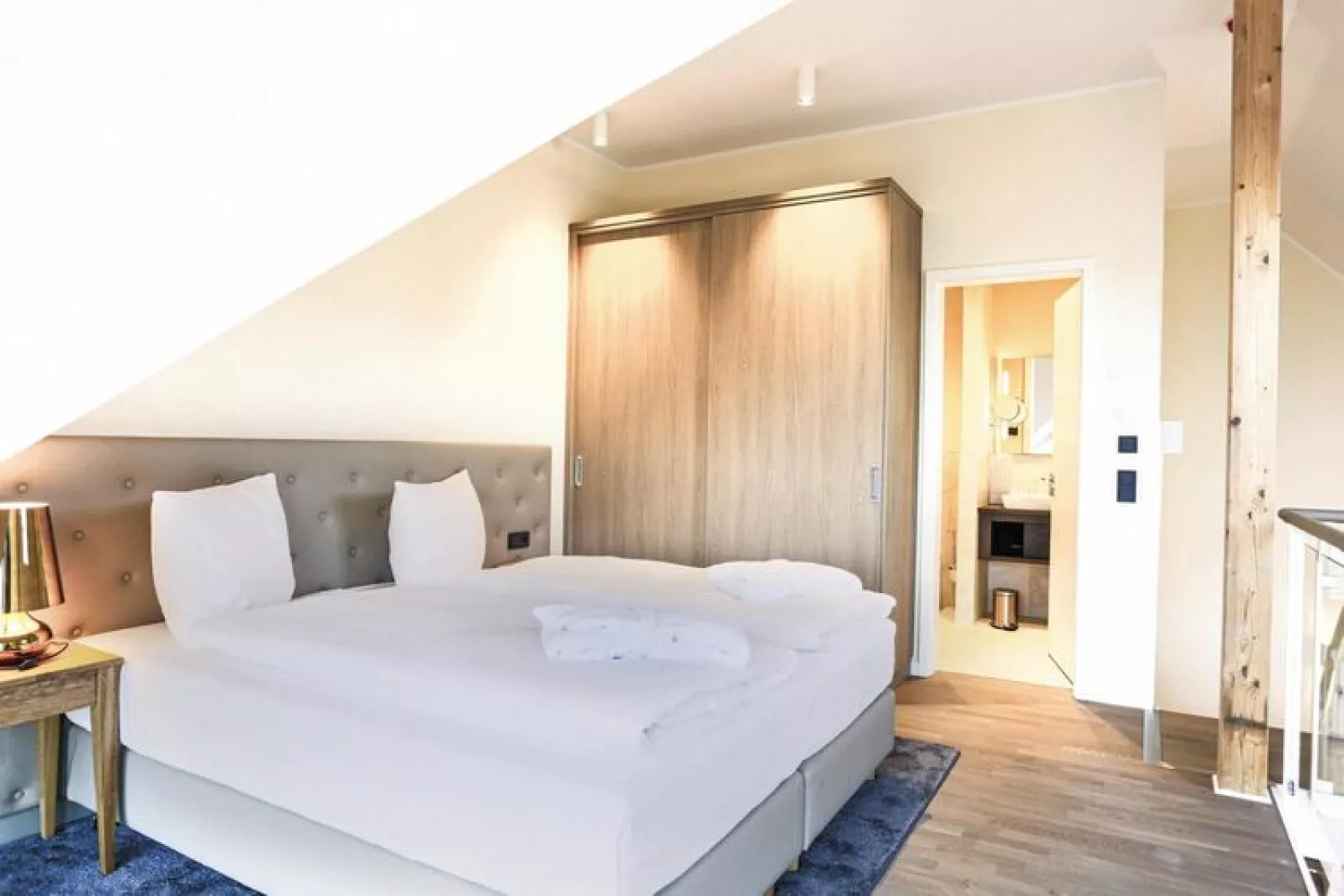 Apartments im MAREMÜRITZ Yachthafen Resort & Spa / Kompass Maisonette 70 qm-Chambre