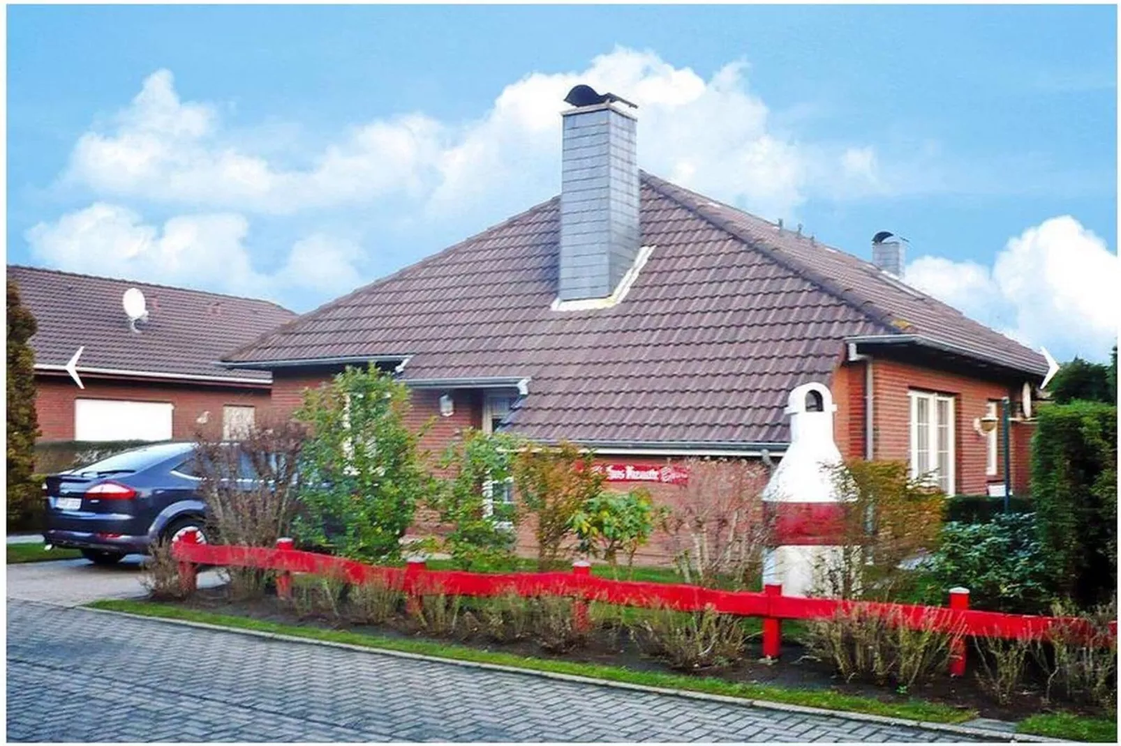 Ferienhaus Renate Neßmersiel-Exterior summer
