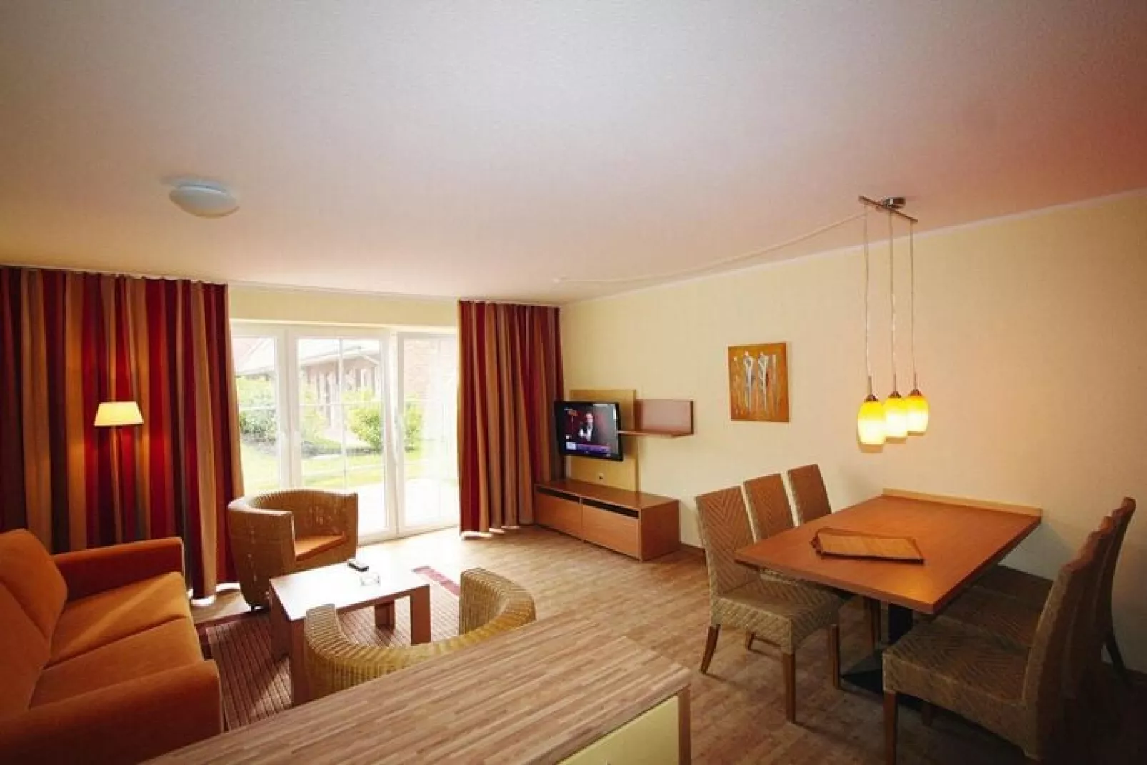 4-Raum-Reihenhaus ca 70 qm Typ A-Living room