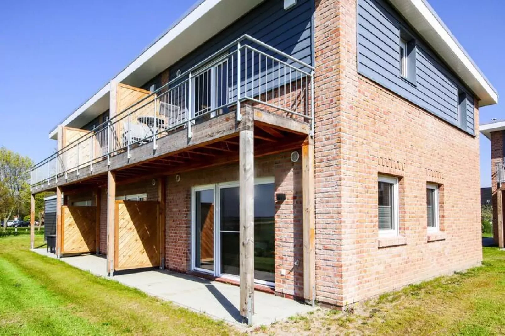 Ferienhaus Tossens Seestern Haus/Whg 3-Exterior summer
