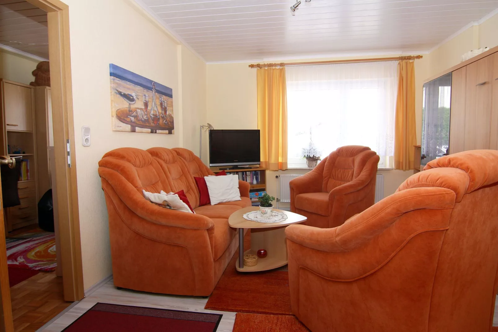 Apartments Stapel, Büsum-App. 2 / 2 Raum App im EG, 55-Living room
