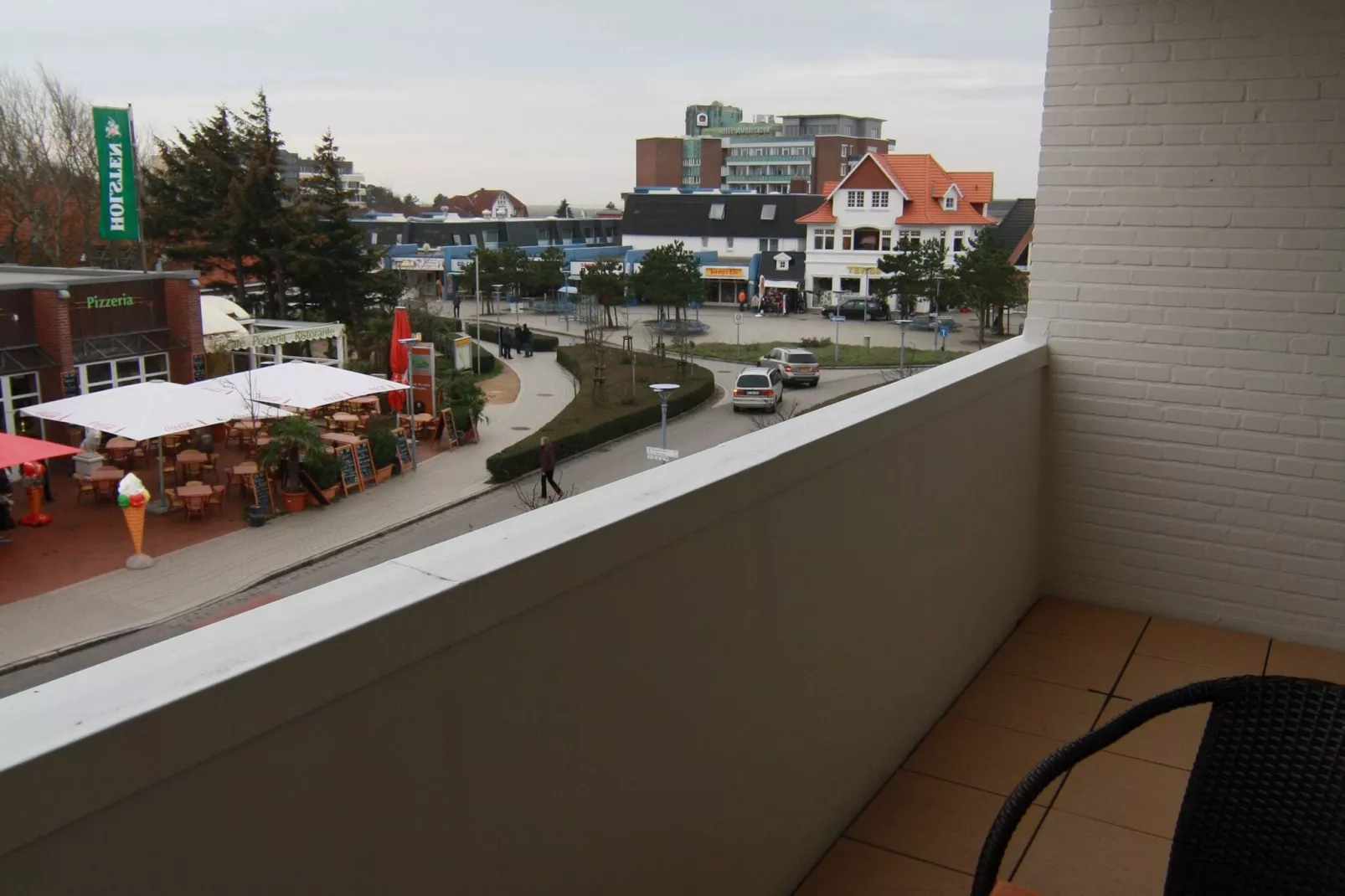 Ferienwohnung Ebbe St Peter-Ording-Terrace balcony