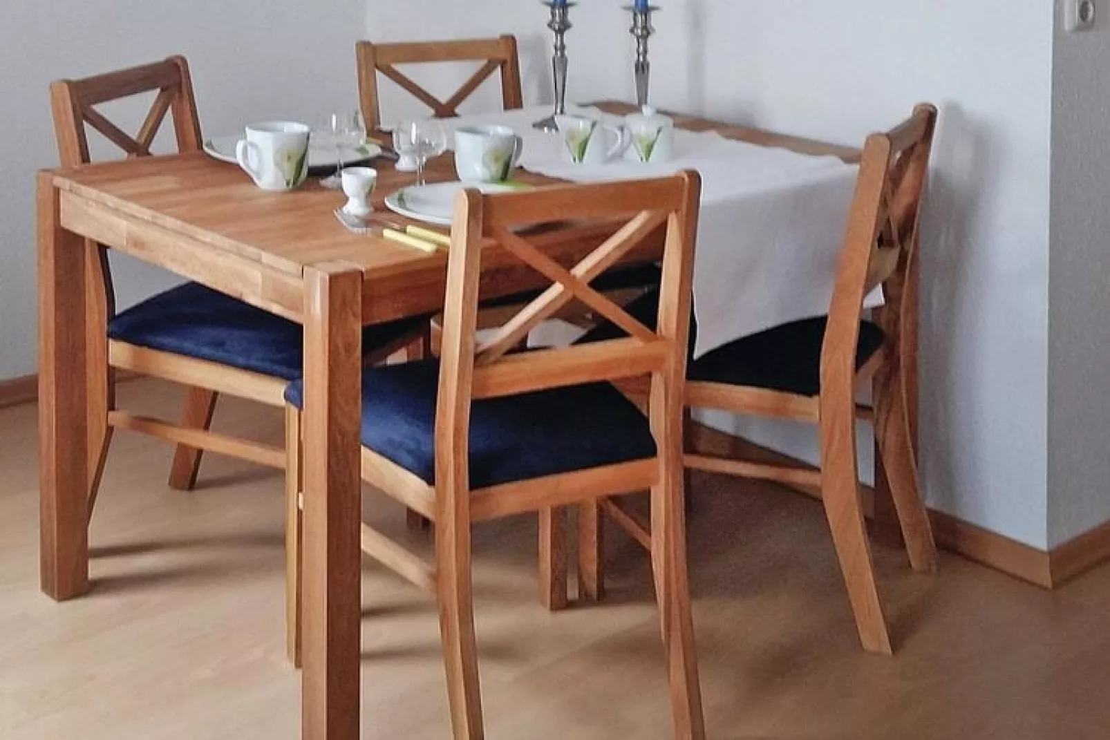 Ferienwohnung De ole Krabbenfischer Tönning-Salle à manger