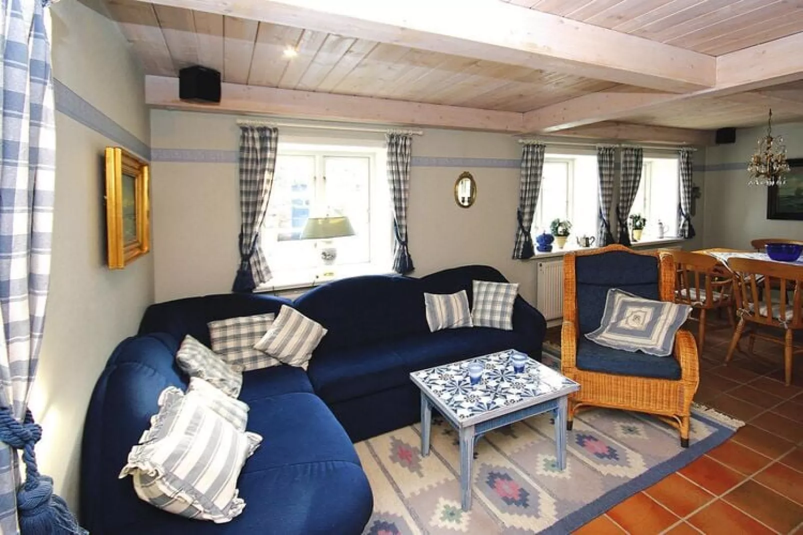 Doppelhaus in Oldsum auf Föhr-Haus 1-Living room