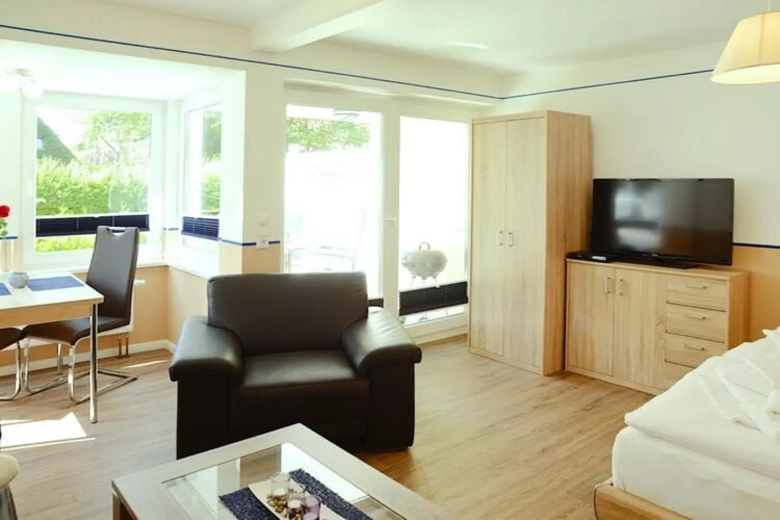 Ferienwohnung in Wyk auf Föhr - La Mer Wohnung 1-Living room