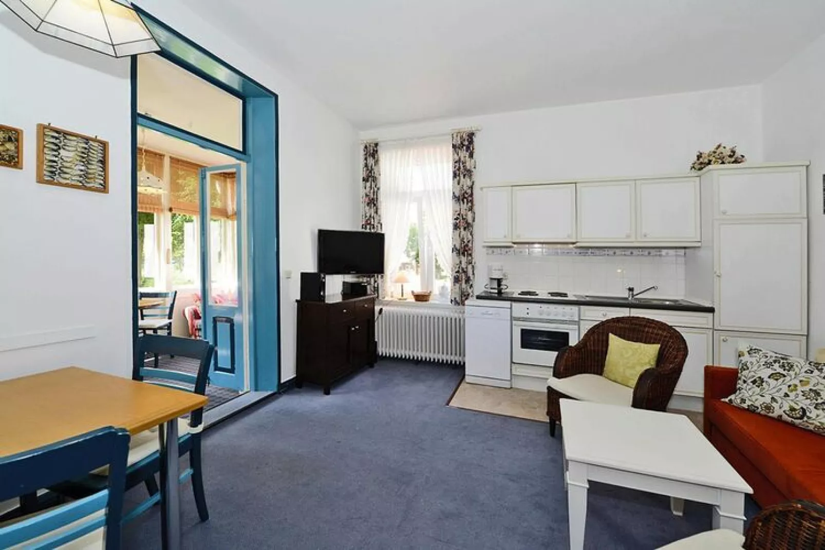 Apartment Wyk auf Föhr2-Raum-App Nr 4 Harmens-Living room