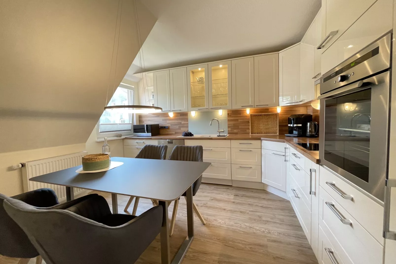 Haus Harde-Wohnung 3 2 Pers-View winter