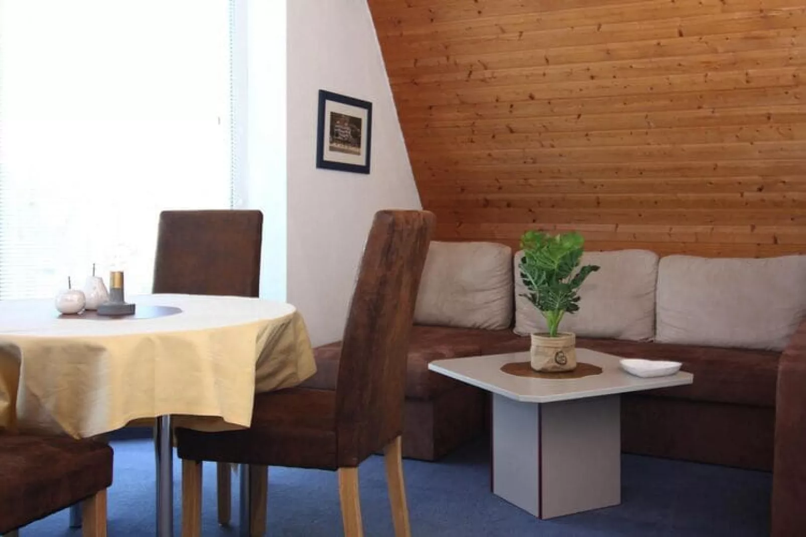 Apartments Panorama Laboe III m Seeblick 60 qm-Living room