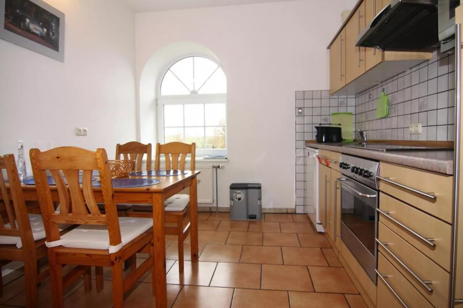 Holiday resort Wandhoff Gut Bundhorst Stolpe3-Raum DuscheWanne 100 qm 6 Pers Typ 5-Kitchen