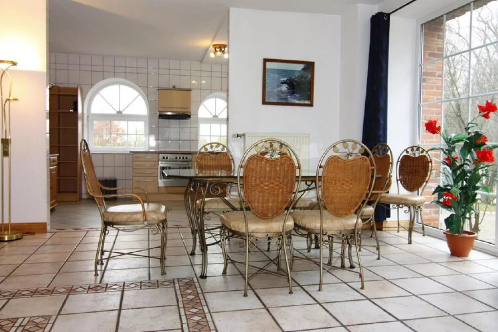 4-Raum-App DUWanne G-WC110 qm 7 Pers-Wohnzimmer