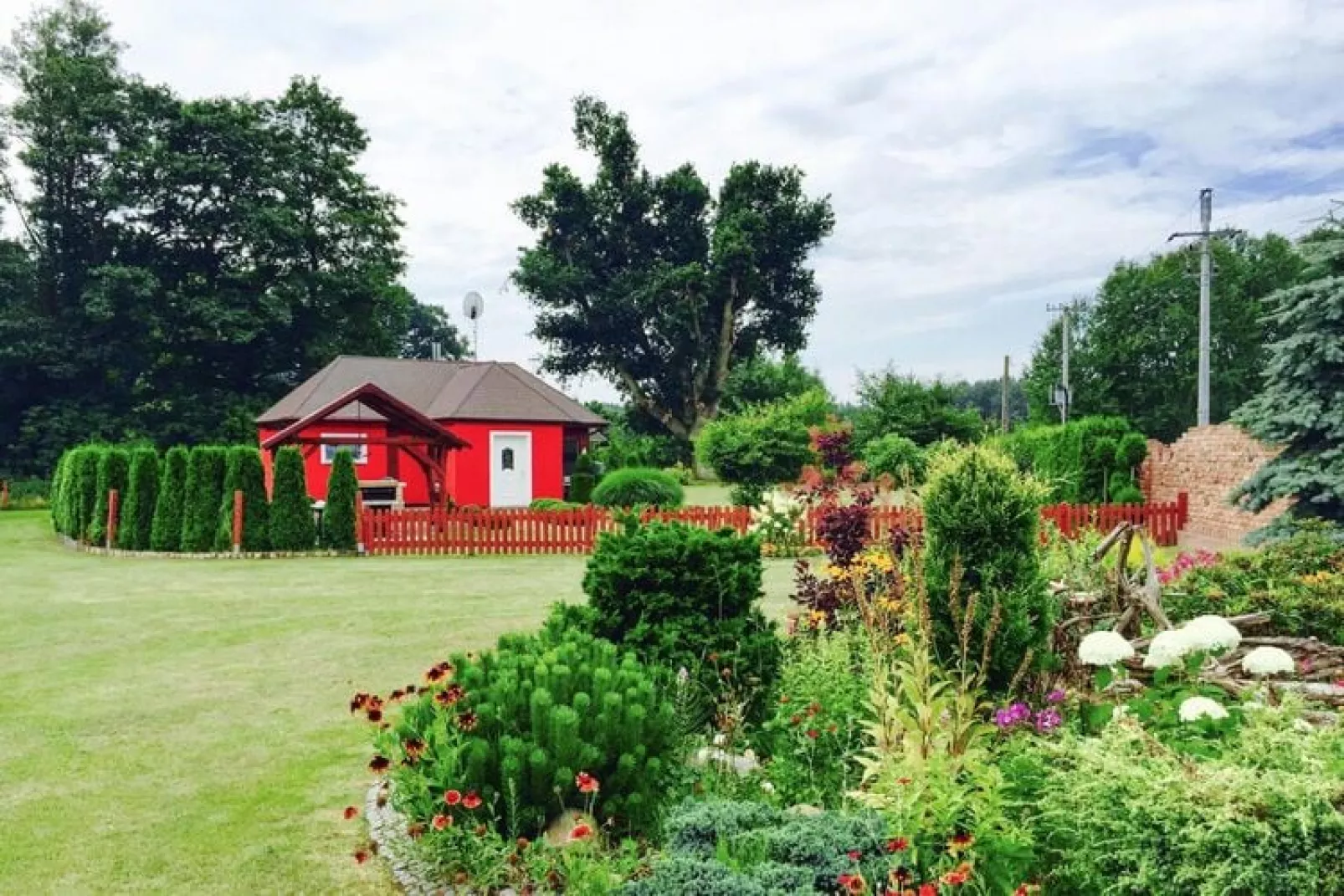 Holiday home Nowe Warpno Chick-Exterior summer