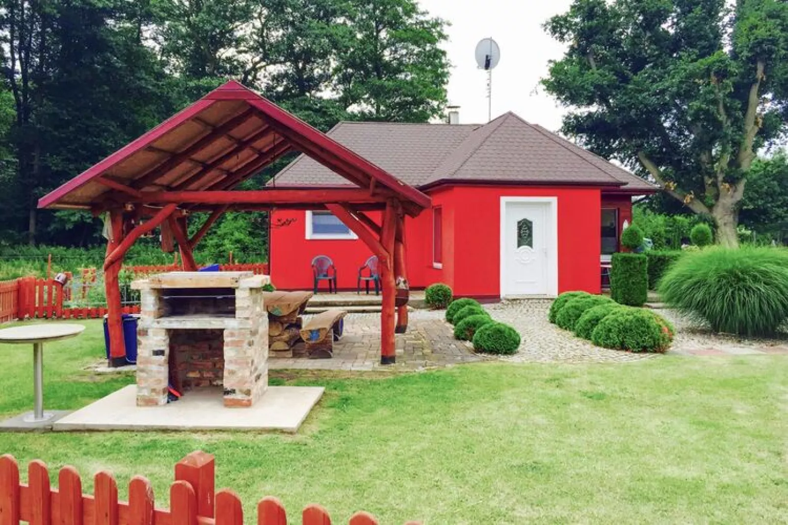 Holiday home Nowe Warpno Chick-Exterior summer