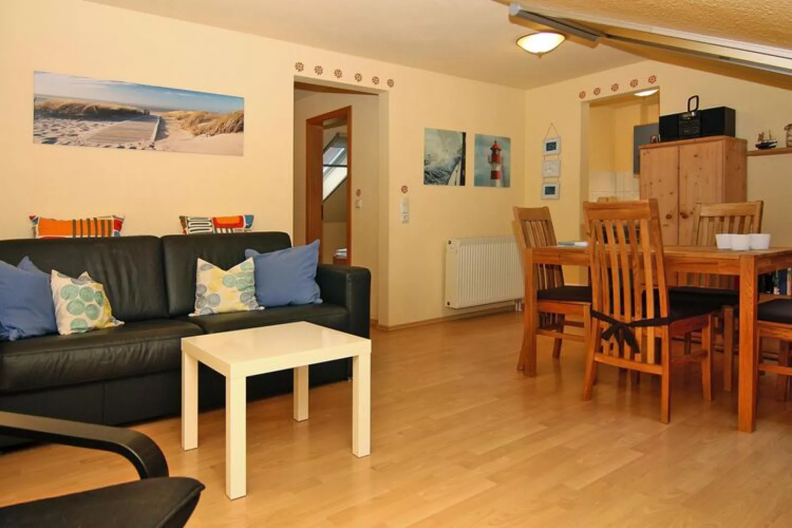 2-Raum-App/Typ D-2-Raum-App., 57 qm, A 7, 2.OG-Living room
