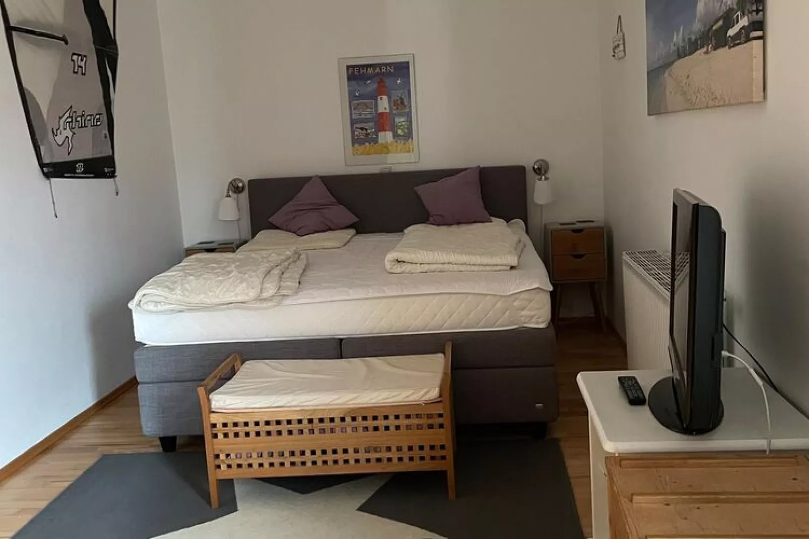 2-Raum-App 56 qm E-39 1 OG / 2 Pers-Bedroom
