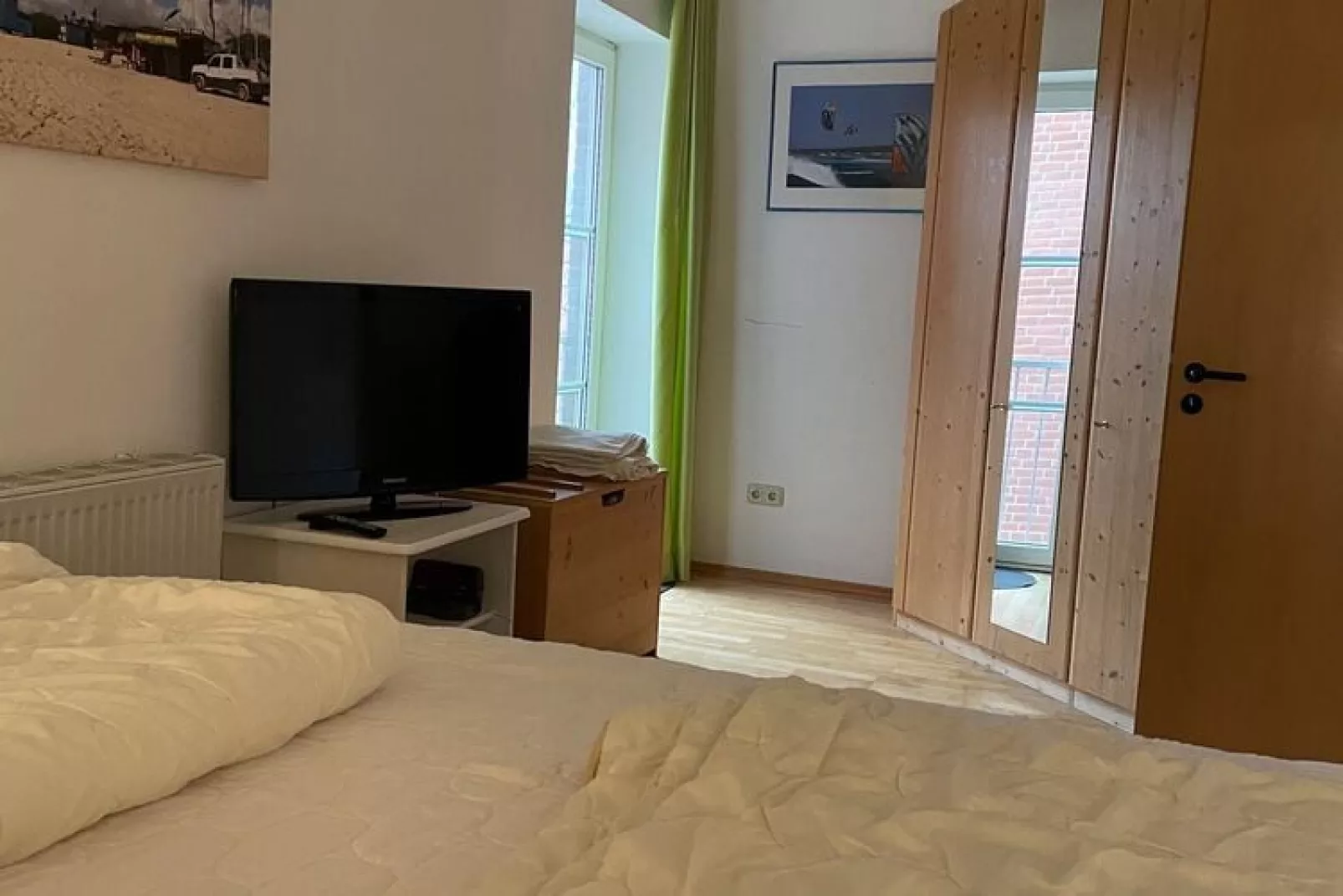 2-Raum-App 56 qm E-39 1 OG / 2 Pers-Bedroom