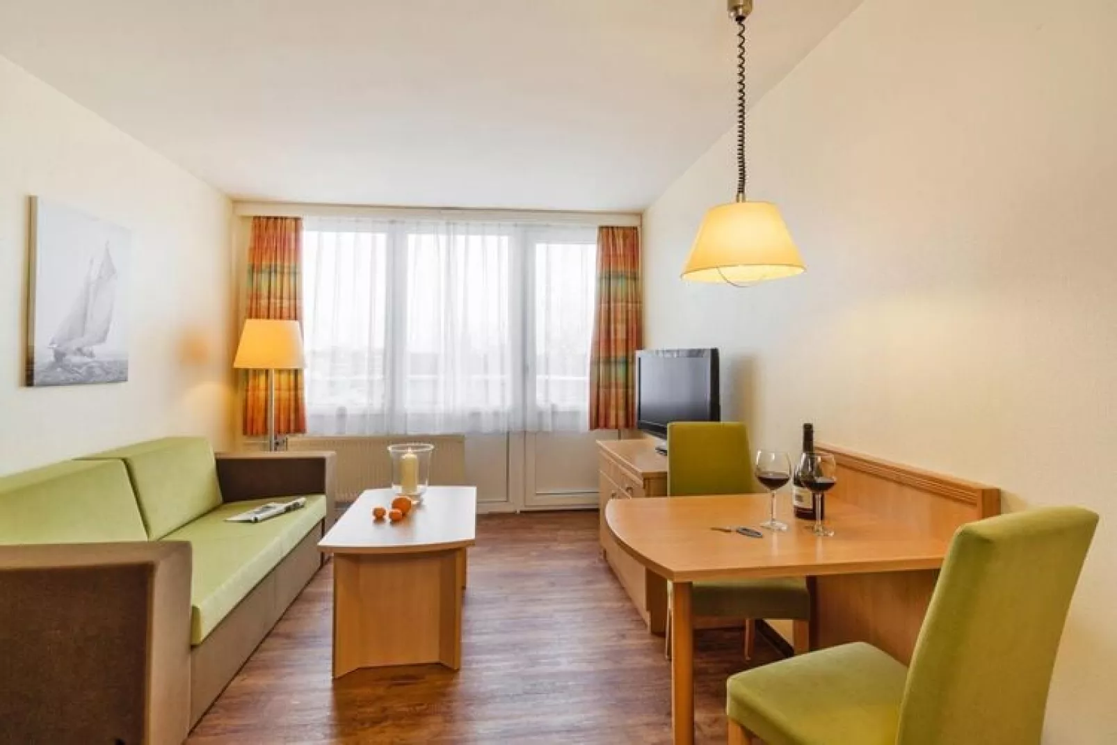 2-Zimmer-Appartement "Am Park"-Living room