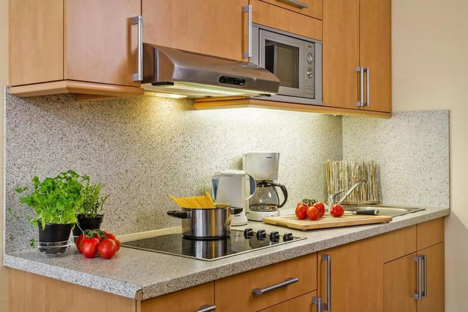 2-Zimmer-Appartement "Am Park"-Kitchen