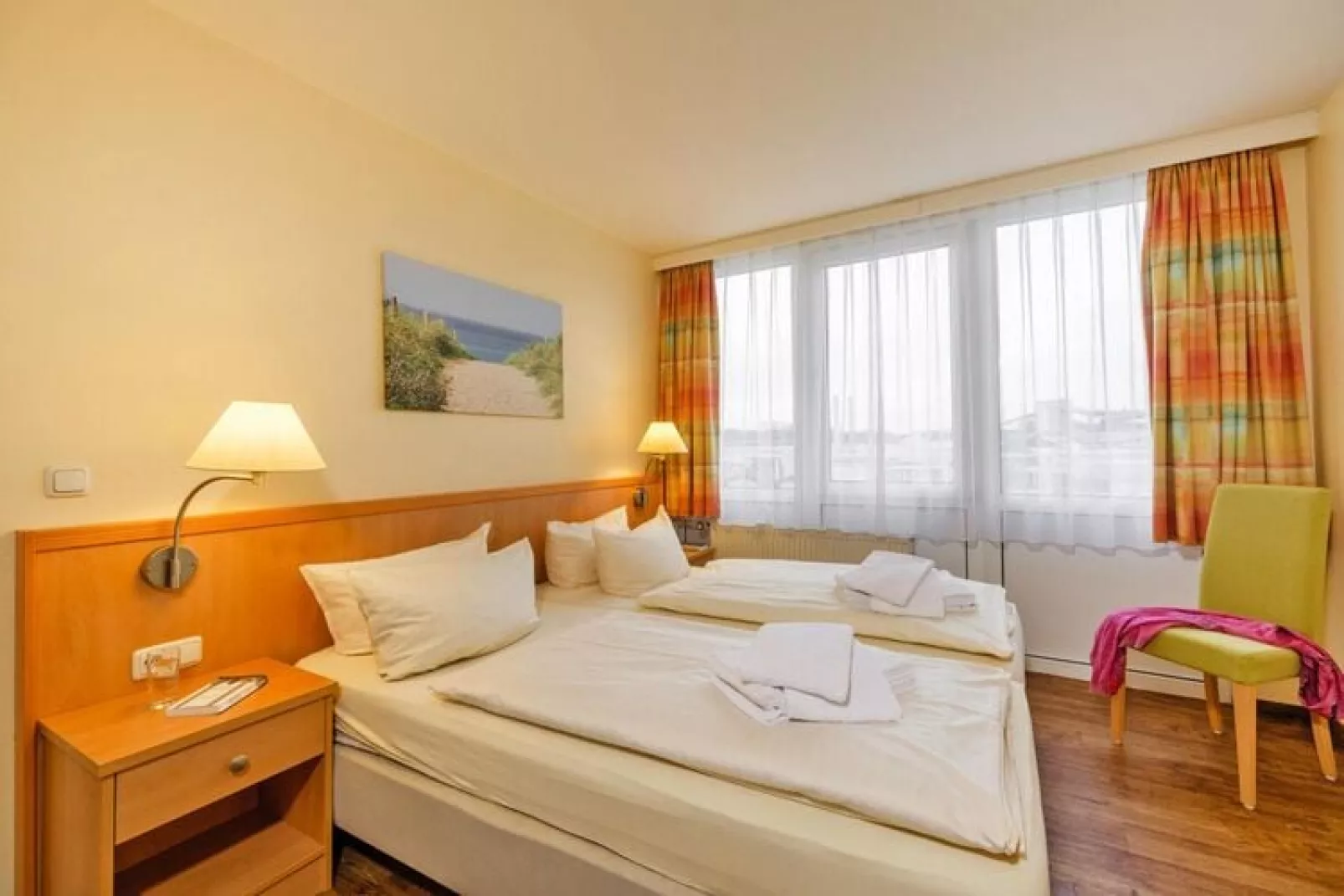 2-Zimmer-Appartement "Am Park"-Bedroom