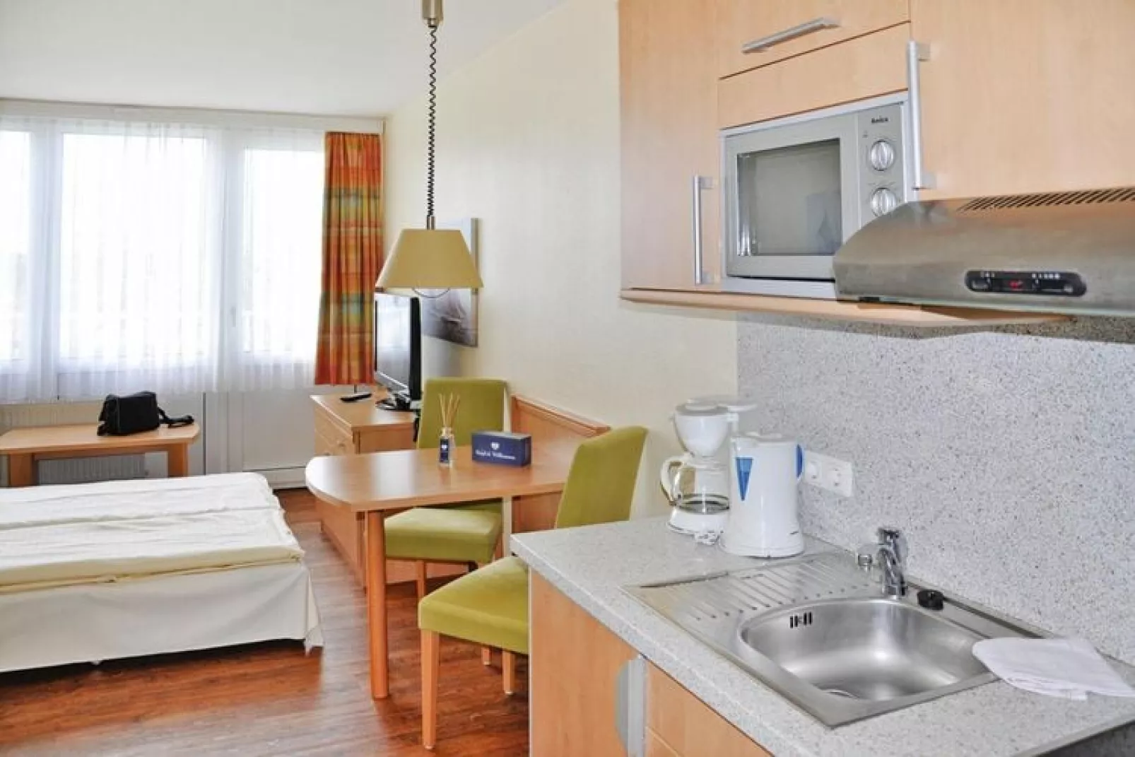 1-Zimmer-Apartement "Am Park"-Kitchen