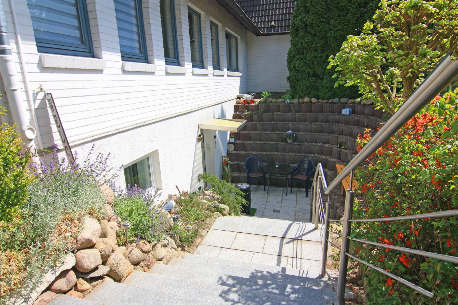 Ferienwohnung Güster 1-2 Personen-Terrace balcony