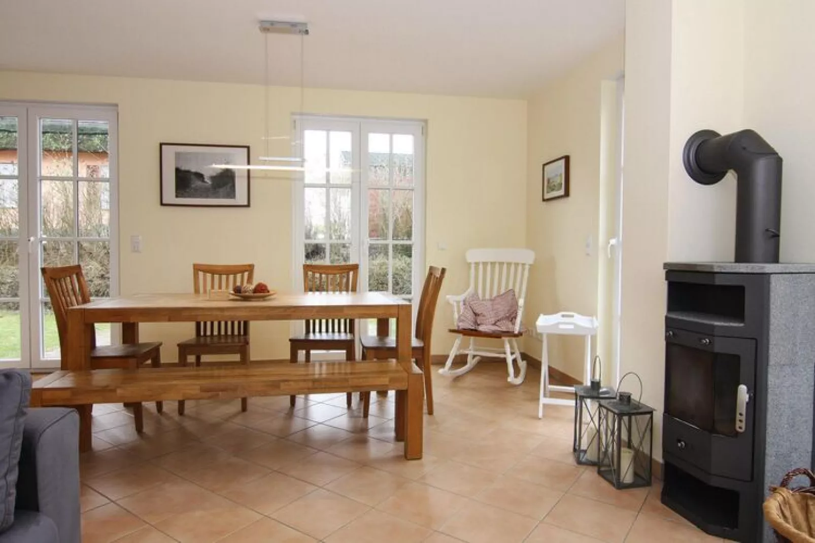 Ferienhaus Reetglück Wohlenberg-Living room