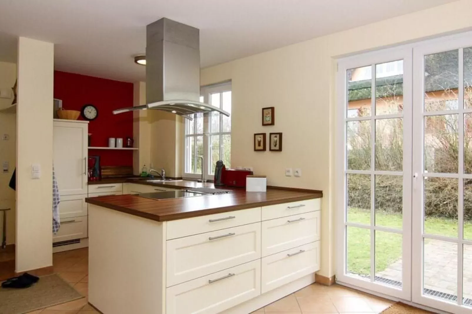 Ferienhaus Reetglück Wohlenberg-Kitchen