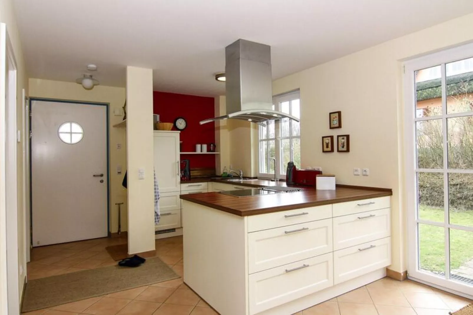 Ferienhaus Reetglück Wohlenberg-Kitchen