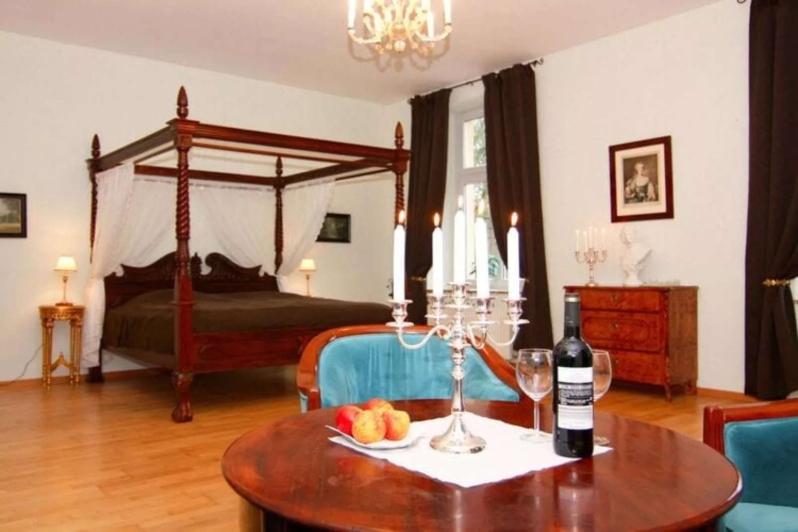Apartments im Schloss Tressow, Bobitz-Wohnung 4-Living room