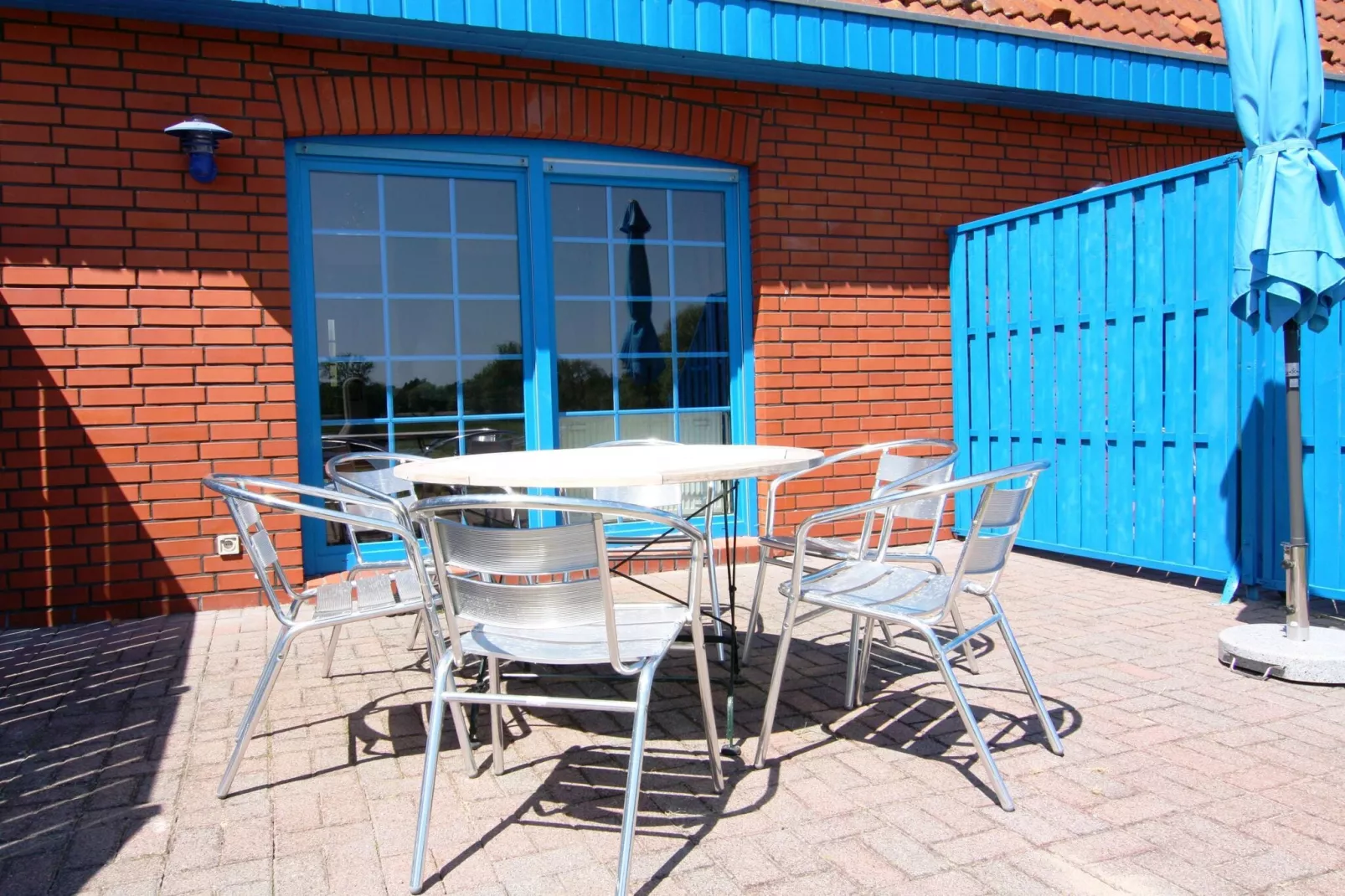 Reihenhäuser Boltenhagen-Reihenhaus 62 qm Alte Schmiede I-Balcon-terrasse