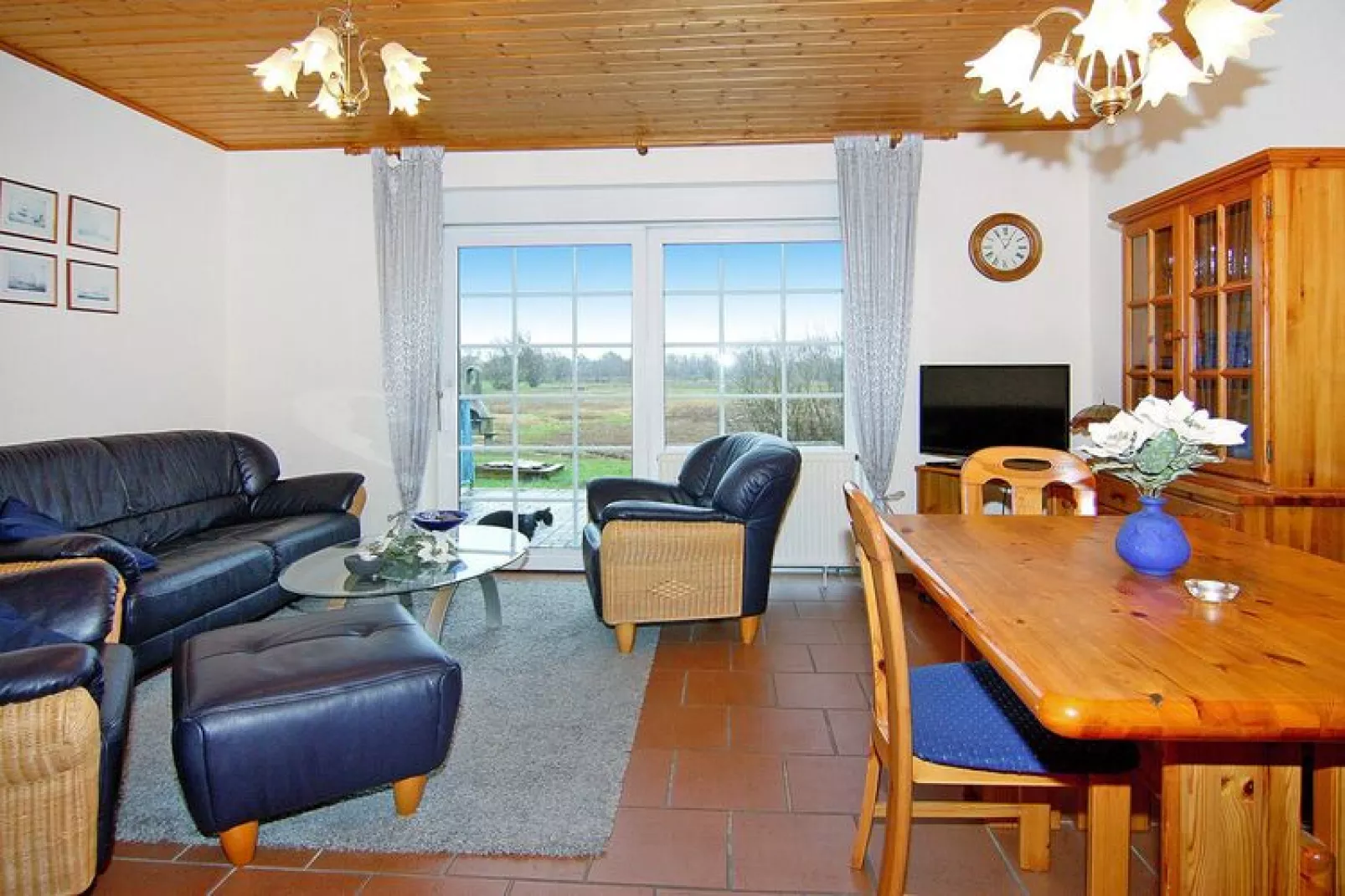 Reihenhäuser Boltenhagen-Reihenhaus 62 qm Alte Schmiede I-Salon