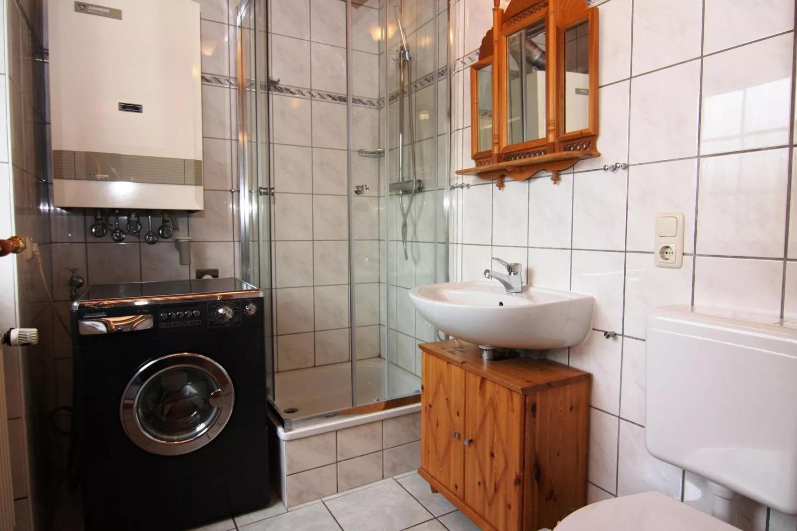 Reihenhäuser Boltenhagen-Reihenhaus 62 qm Alte Schmiede I-Salle de bain
