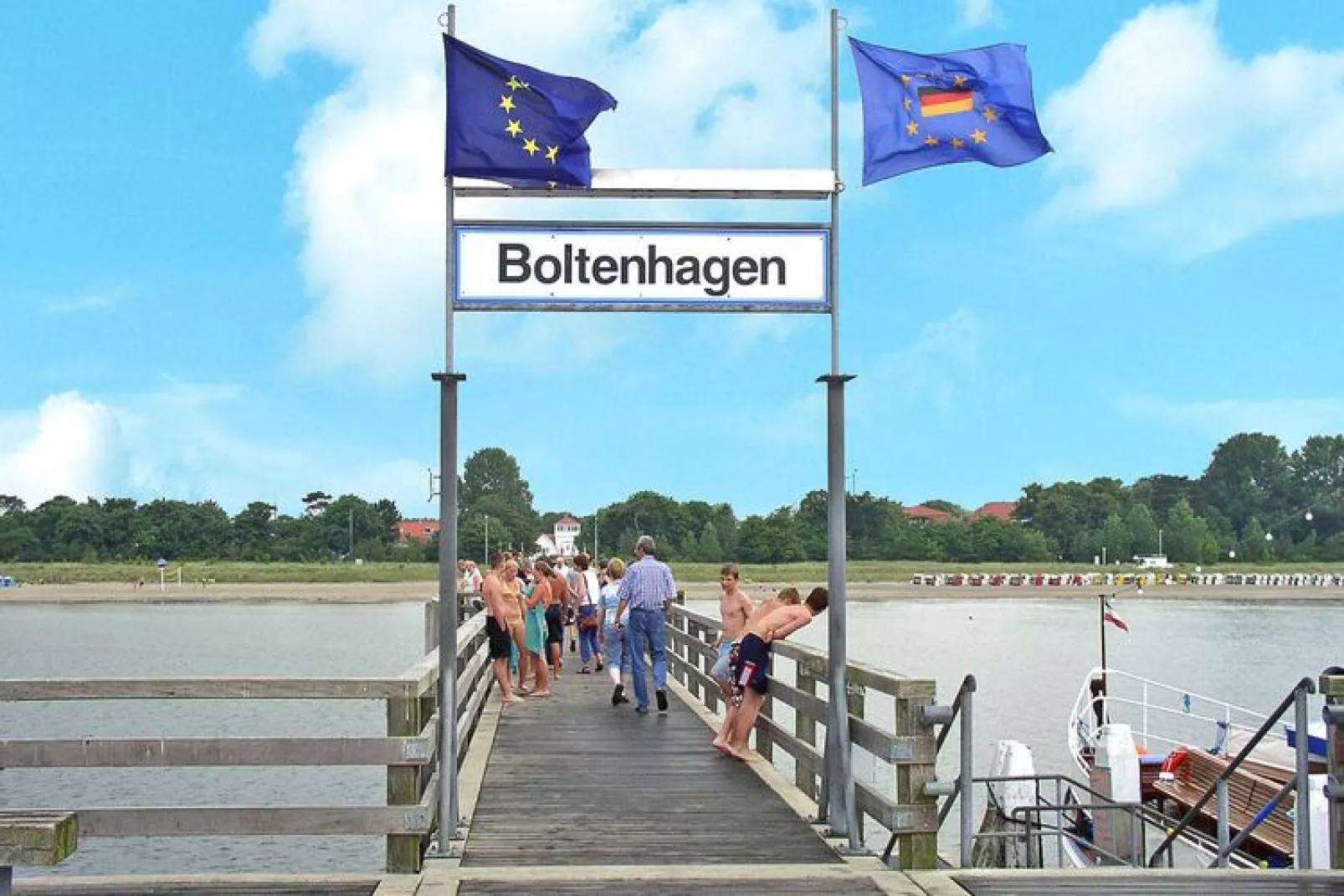 Reihenhäuser Boltenhagen-Reihenhaus 62 qm Alte Schmiede I-Vue sur l'eau