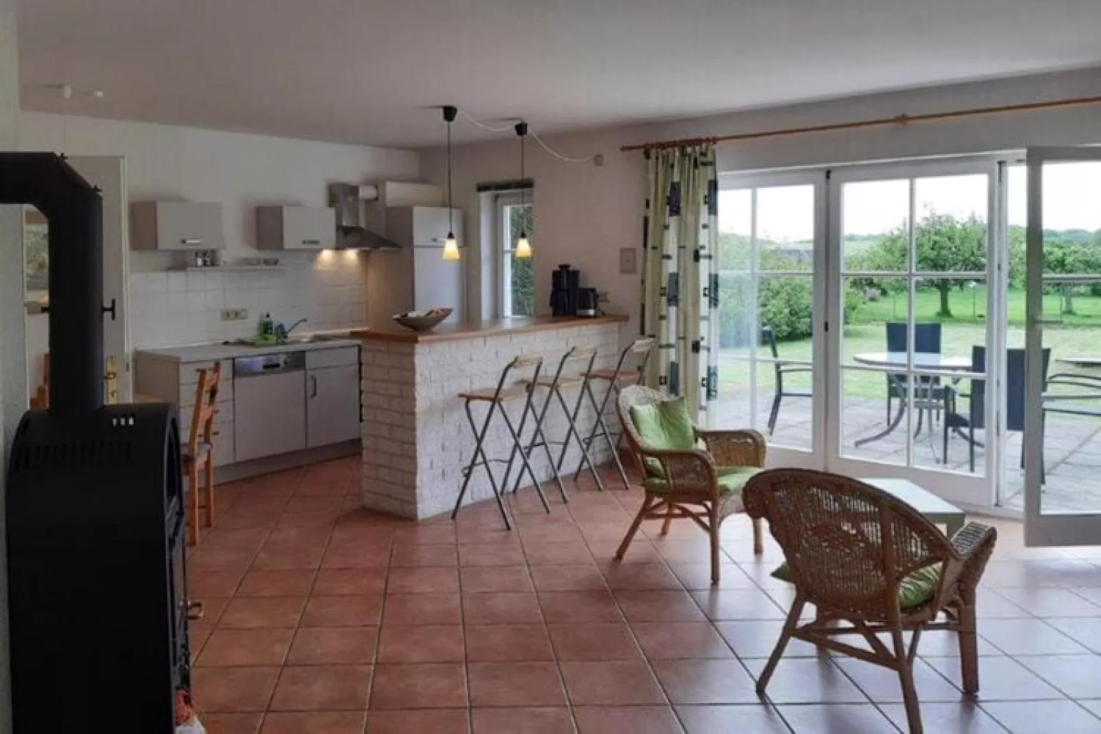 Wohnung unten rechts-Living room