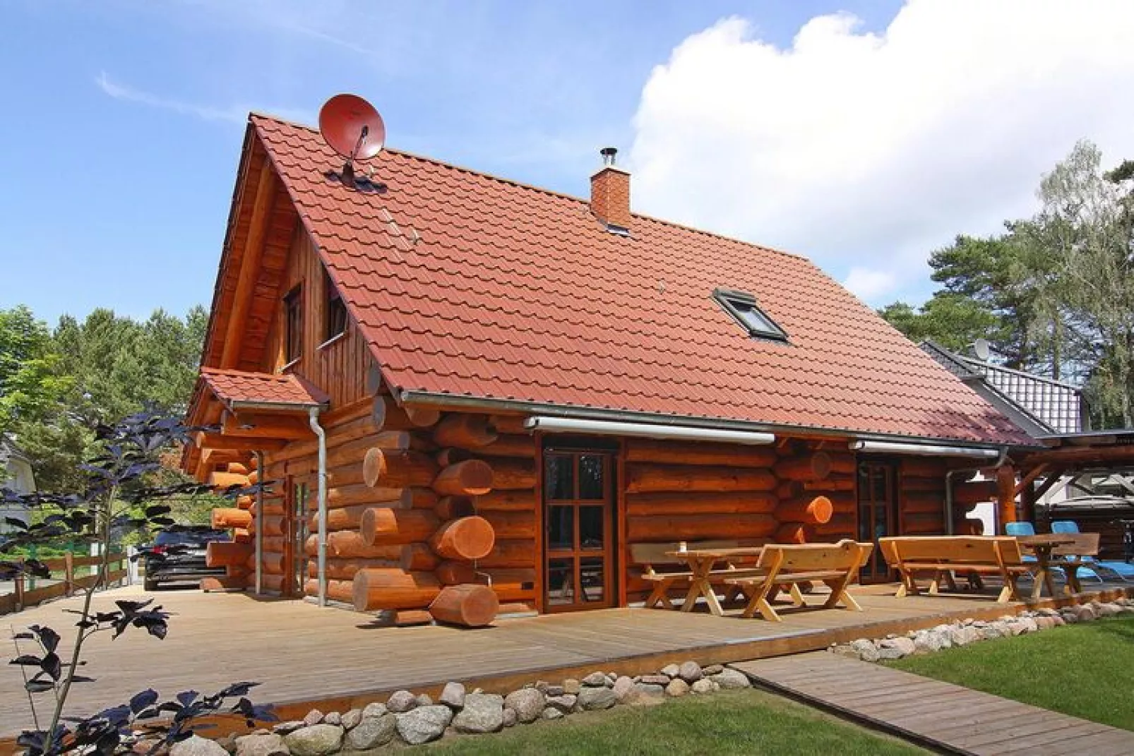 Blockhaus-Extérieur été