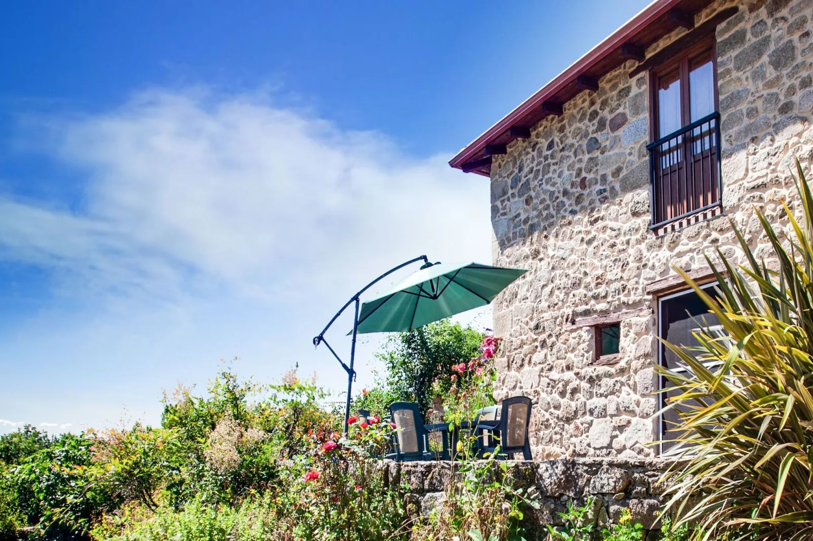 Casa Ribeira Sacra-Gärten Sommer