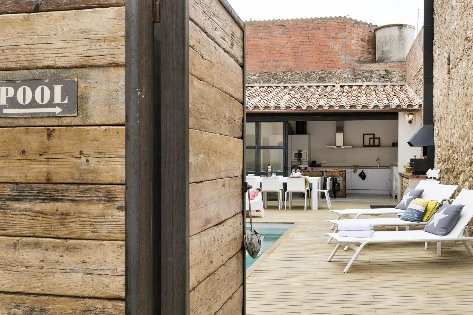 Pink House - Terrasse/Balkon