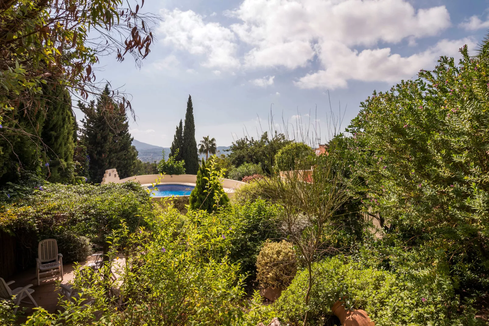Villa Fairmont-Gärten Sommer