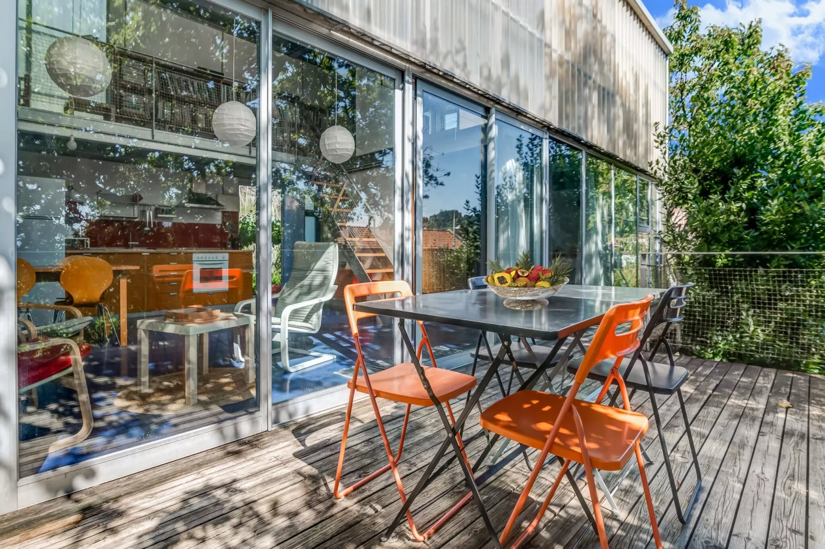 Playa Padriñán-Balcon-terrasse