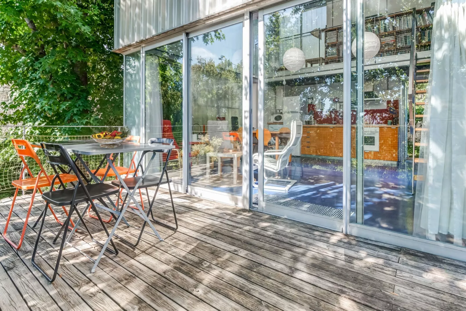 Playa Padriñán-Balcon-terrasse