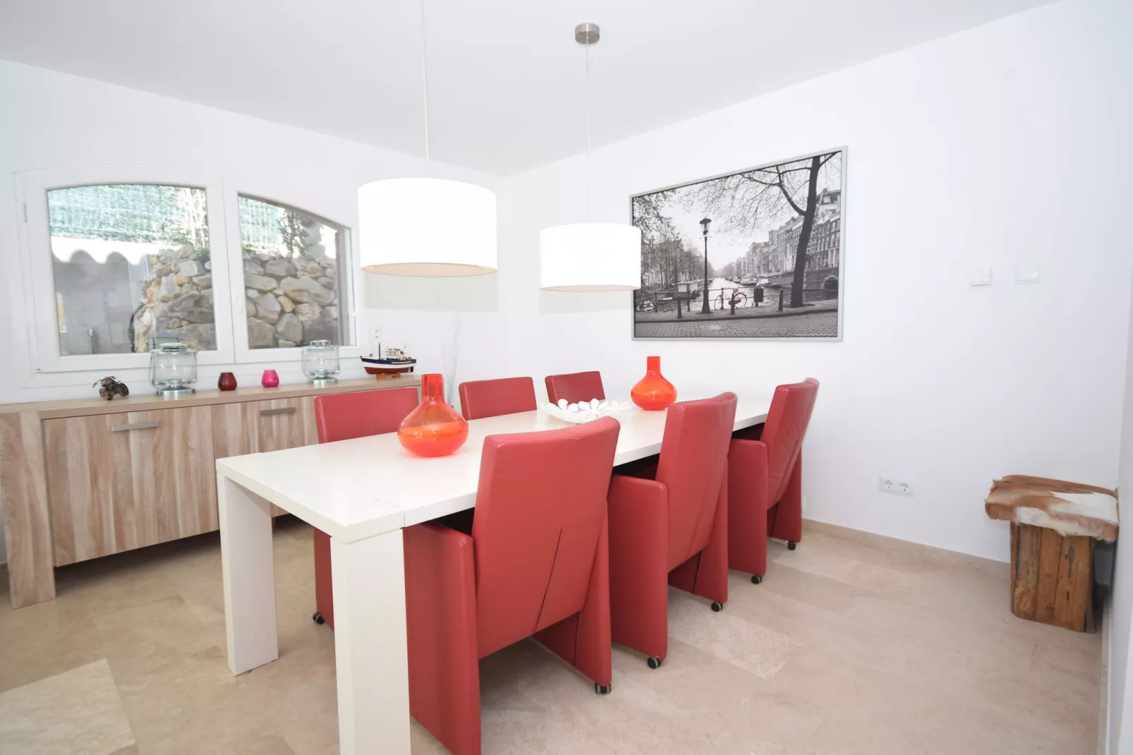 Ojo Azul-Dining room