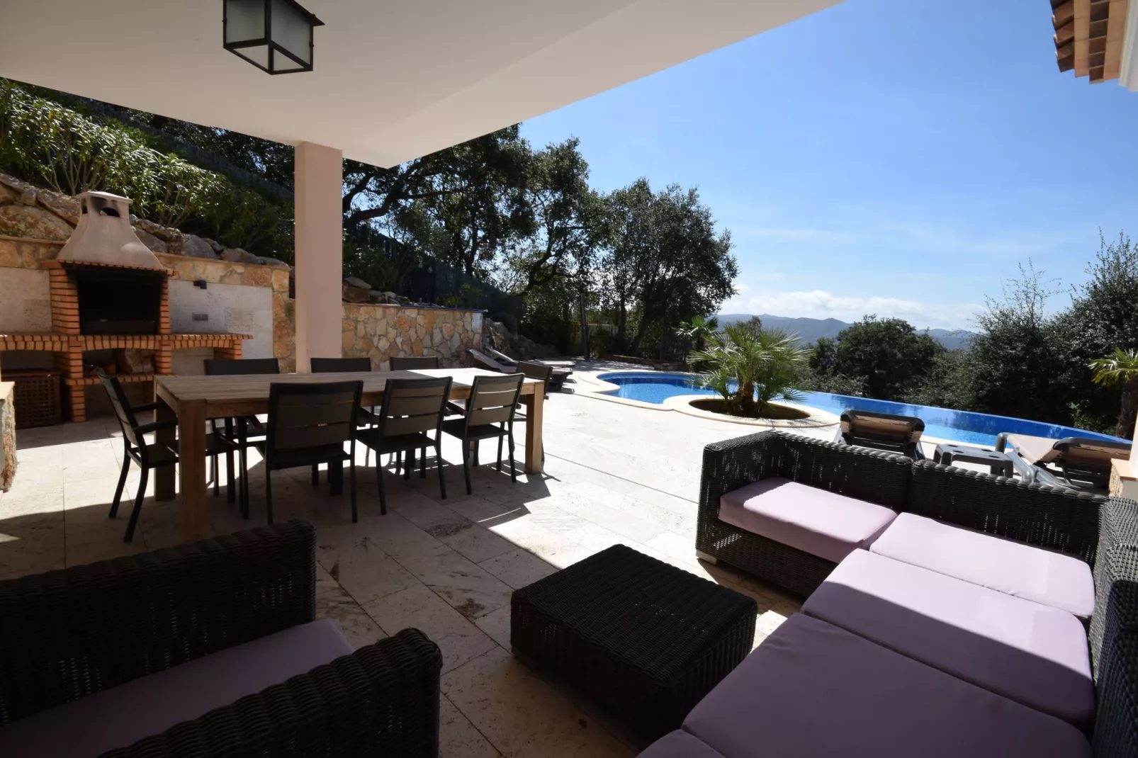 Ojo Azul-Terrace balcony