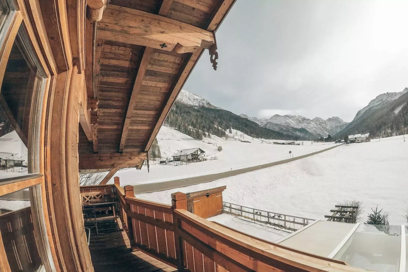 Ferienwohnung mit perfekter Lage-Balcon-terrasse