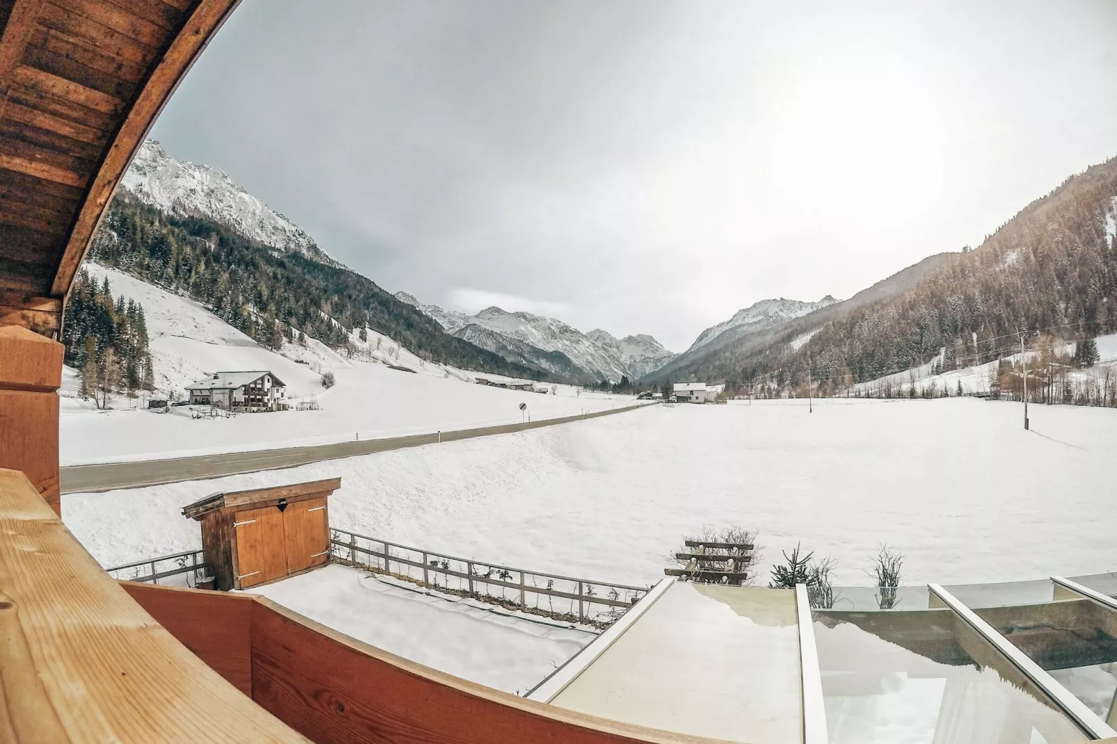 Ferienwohnung mit perfekter Lage-Balcon-terrasse