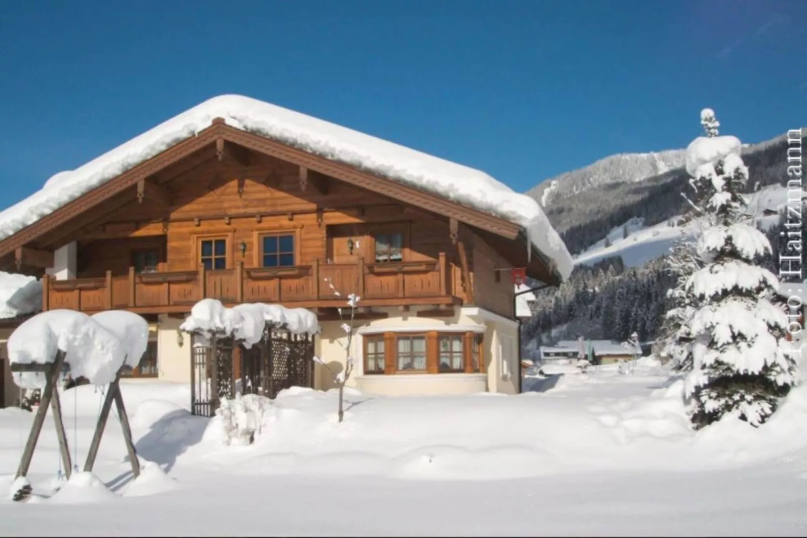 Ferienwohnung mit perfekter Lage-Extérieur hiver