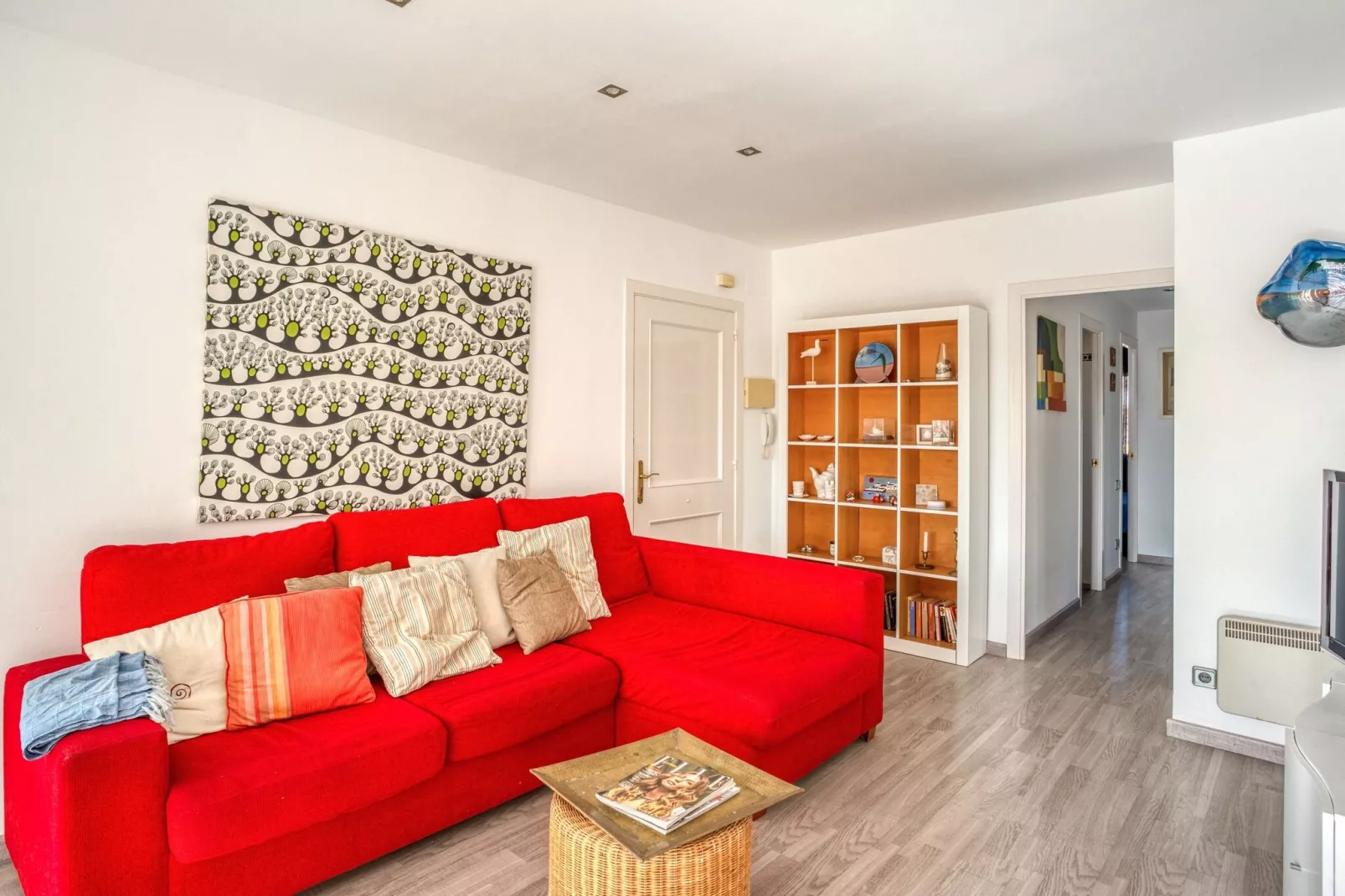 S´Agaró Beach Apartment-Living room