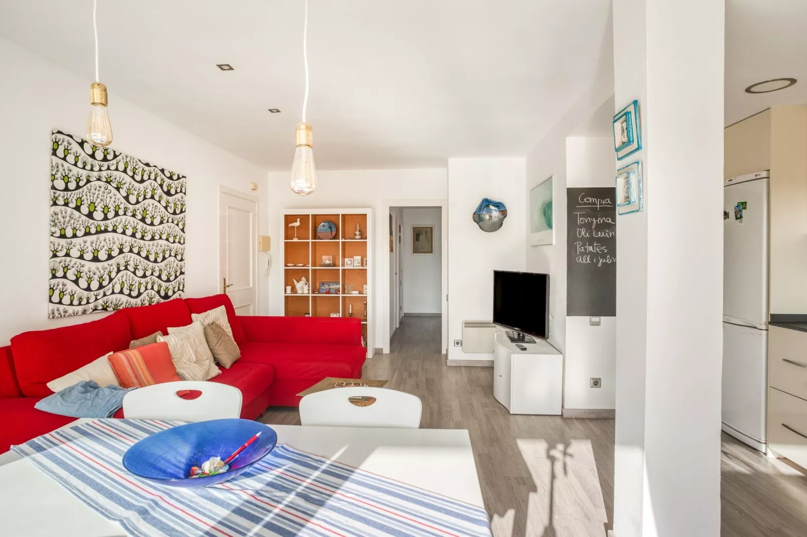 S´Agaró Beach Apartment-Living room